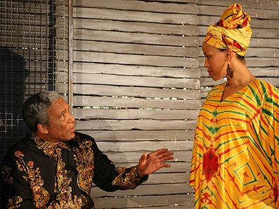 Szenenfoto aus der Produktion Die Nelson Mandela Story &copy; Theatergastspiele Kempf GmbH