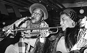 Ella Fitzgerald mit Roy Eldridge © dpa