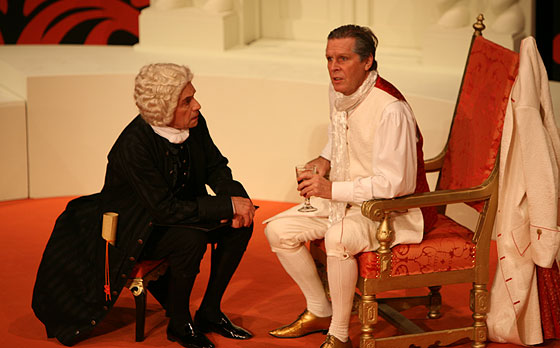 Walter Renneisen und Sigmar Solbach als Bach und H�ndel &copy; Theatergastspiele Kempf GmbH