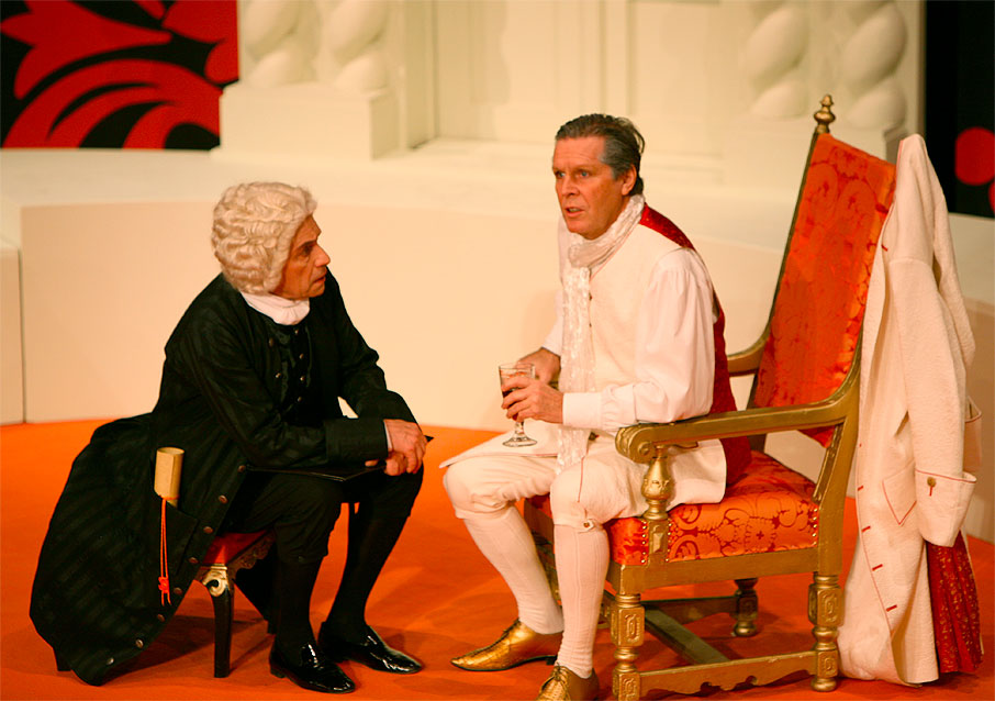 Walter Renneisen und Sigmar Solbach als Bach und Hndel © Theatergastspiele Kempf GmbH