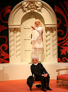 Walter Renneisen und Sigmar Solbach als Bach und H�ndel&copy; Theatergastspiele Kempf GmbH
