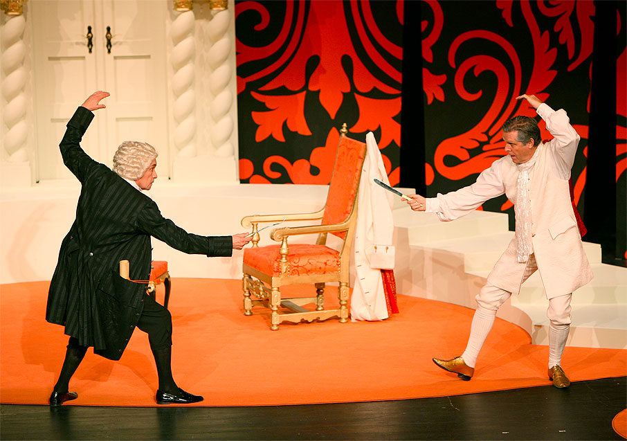 Walter Renneisen und Sigmar Solbach als Bach und Hndel © Theatergastspiele Kempf GmbH