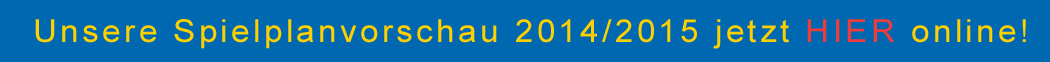 Spielplan 2014/2015