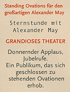 Kritiken von Alexander May