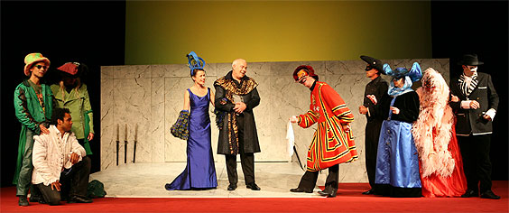 Szenenfoto Romeo und Julia &copy; Theatergastspiele Kempf GmbH