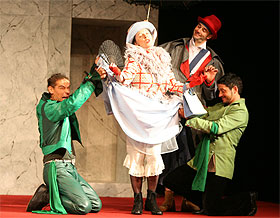 Szenenfoto Romeo und Julia &copy; Theatergastspiele Kempf GmbH